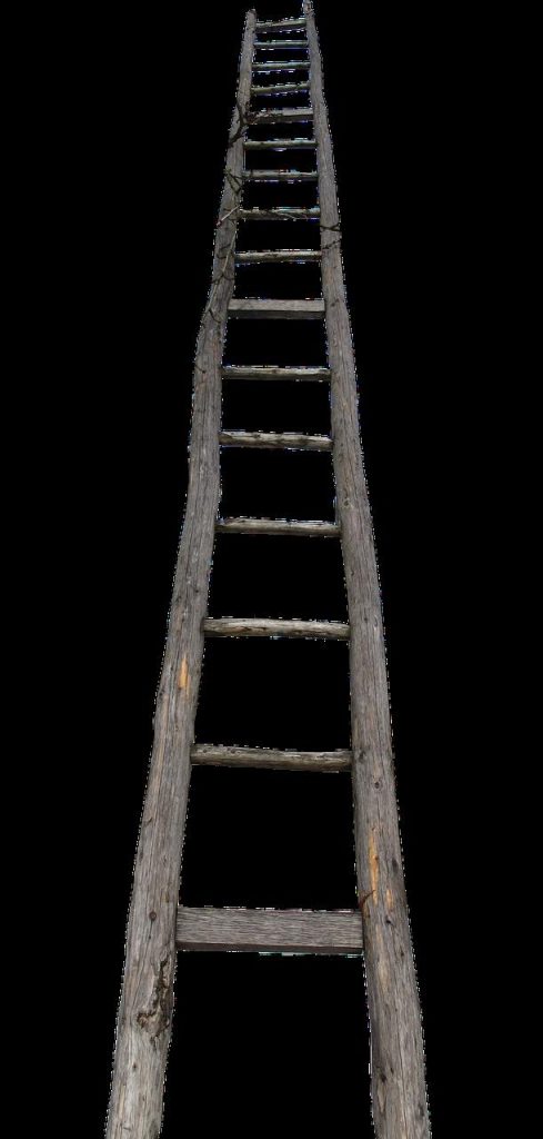 Handgemaakte houten ladders van verschillende typen gemaakt door Van Eldik Ladders in Nederland